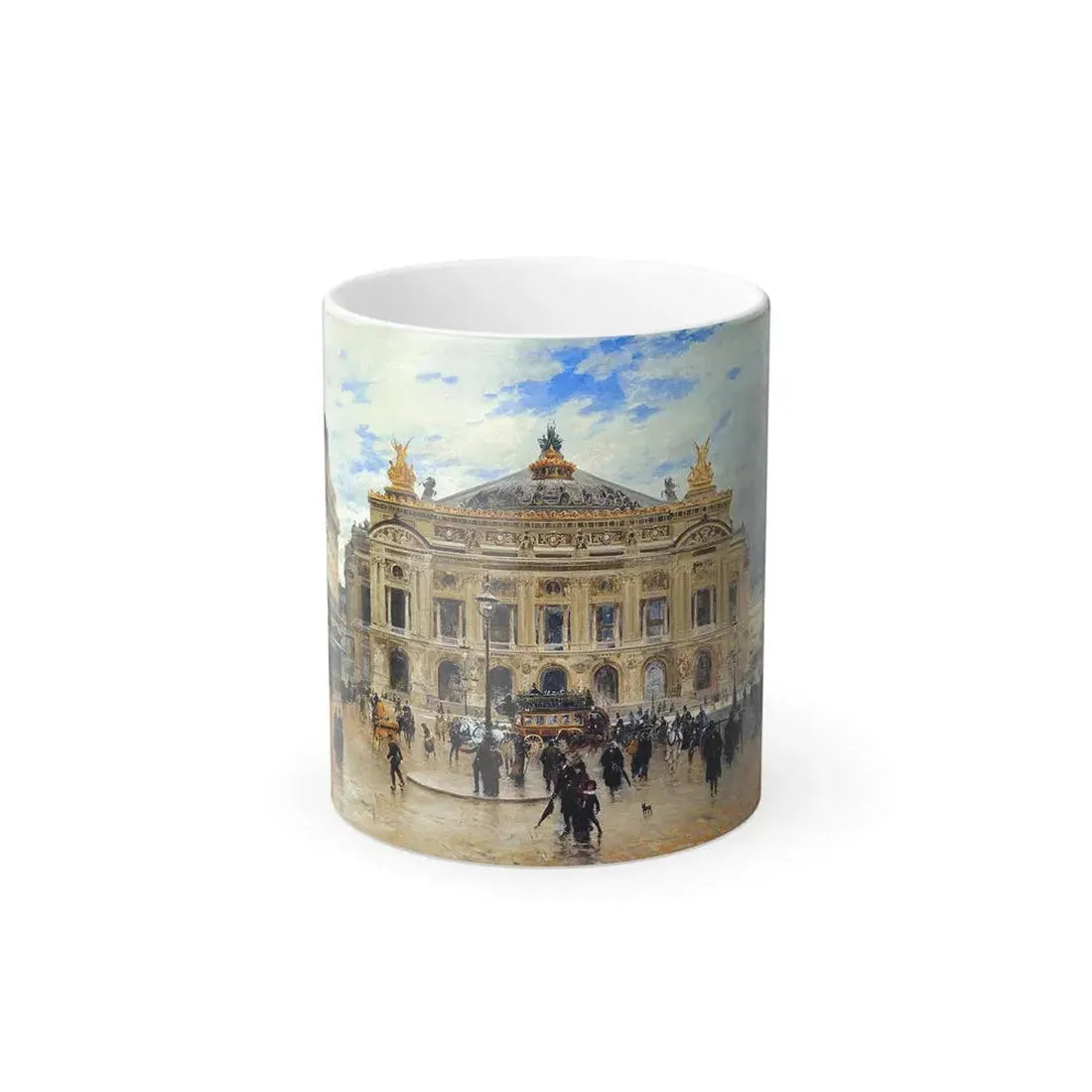 Frank Myers Boggs (1855-1926) Grand Opera House, Paris - Color Changing Mug 11oz 11oz - Go Mug Yourself