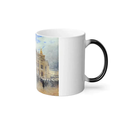 Frank Myers Boggs (1855-1926) Grand Opera House, Paris - Color Changing Mug 11oz - Go Mug Yourself
