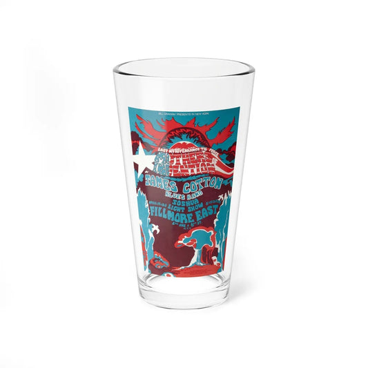 frank zappa and the mothers of invention 1968 (Music Poster) Pint Glass 16oz-16oz-Go Mug Yourself