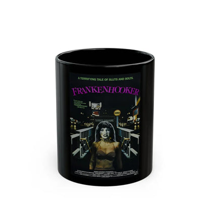 FRANKENHOOKER 1990 Movie Poster - Black Coffee Mug-11oz-Go Mug Yourself