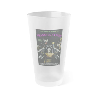 FRANKENHOOKER 1990 Movie Poster - Frosted Pint Glass 16oz-16oz-Frosted-Go Mug Yourself