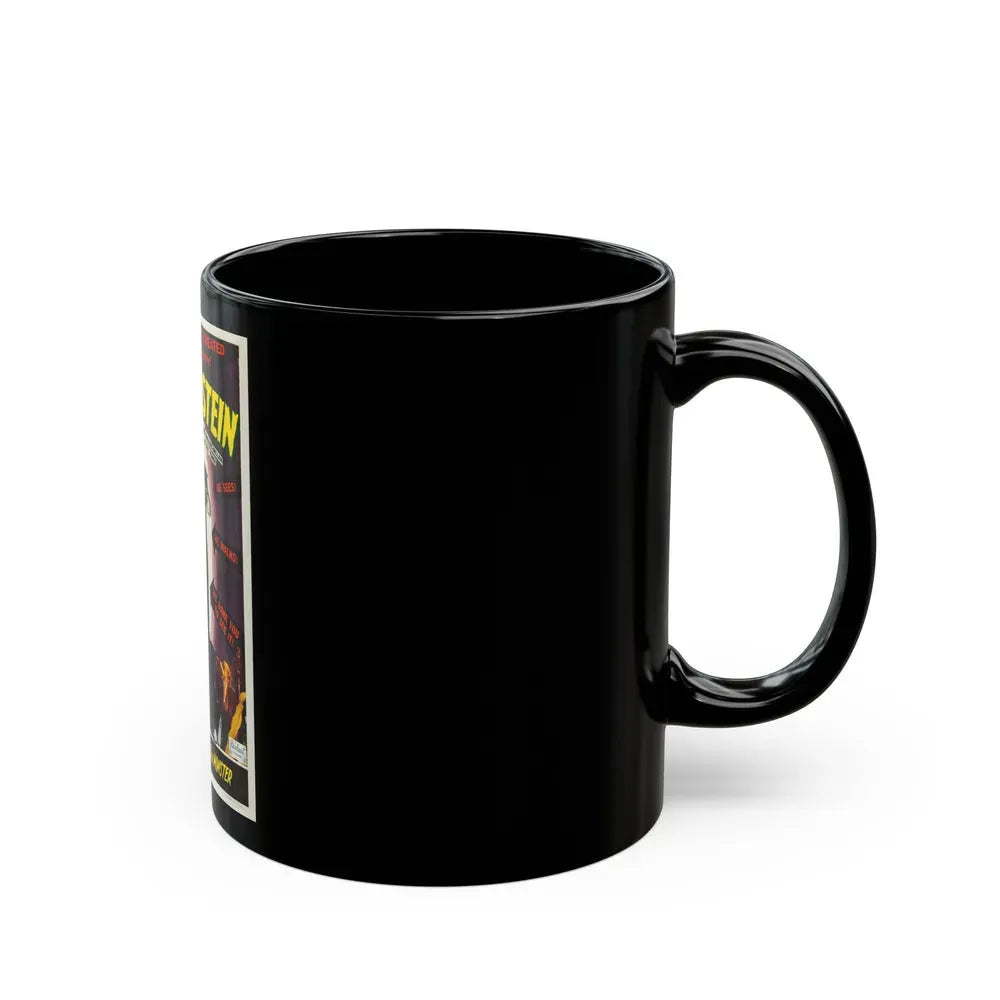 FRANKENSTEIN 1931 Movie Poster - Black Coffee Mug - Go Mug Yourself