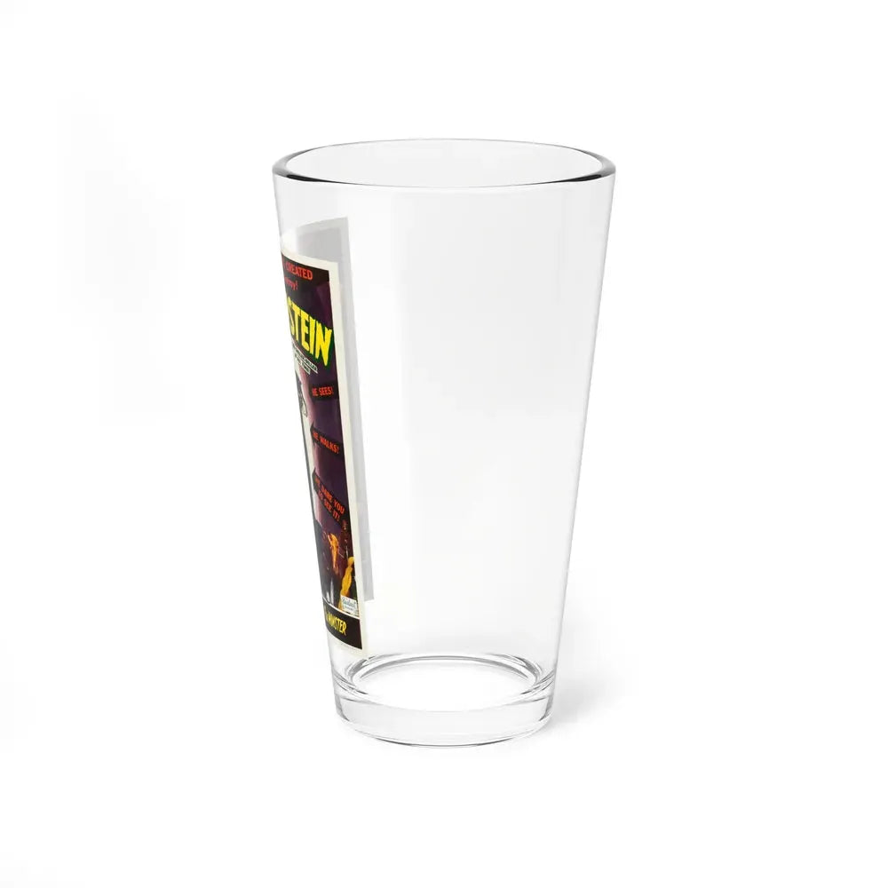 FRANKENSTEIN 1931 Movie Poster - Pint Glass 16oz - Go Mug Yourself