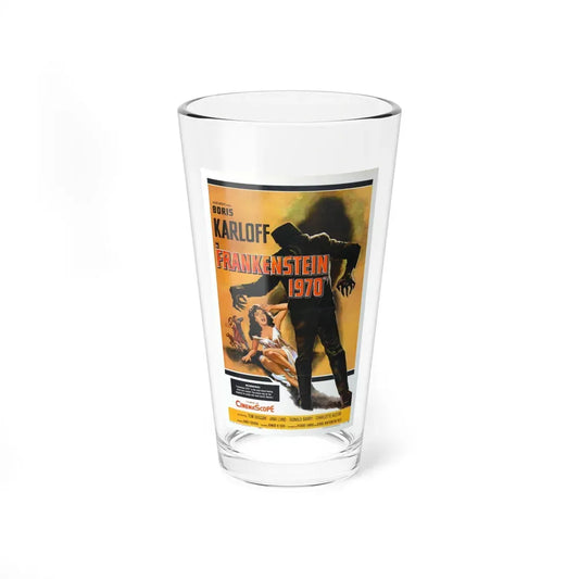 FRANKENSTEIN 1970 (2) 1958 Movie Poster - Pint Glass 16oz 16oz - Go Mug Yourself