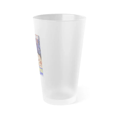 FRANKENSTEIN 1970 (ITALIAN) 1958 Movie Poster - Frosted Pint Glass 16oz - Go Mug Yourself