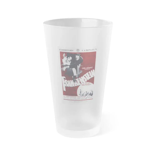 FRANKENSTEIN (2) 1931 Movie Poster - Frosted Pint Glass 16oz 16oz Frosted - Go Mug Yourself