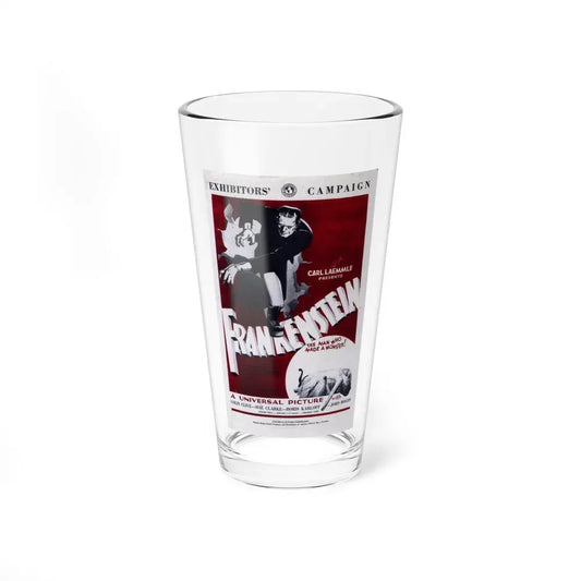 FRANKENSTEIN (2) 1931 Movie Poster - Pint Glass 16oz 16oz - Go Mug Yourself