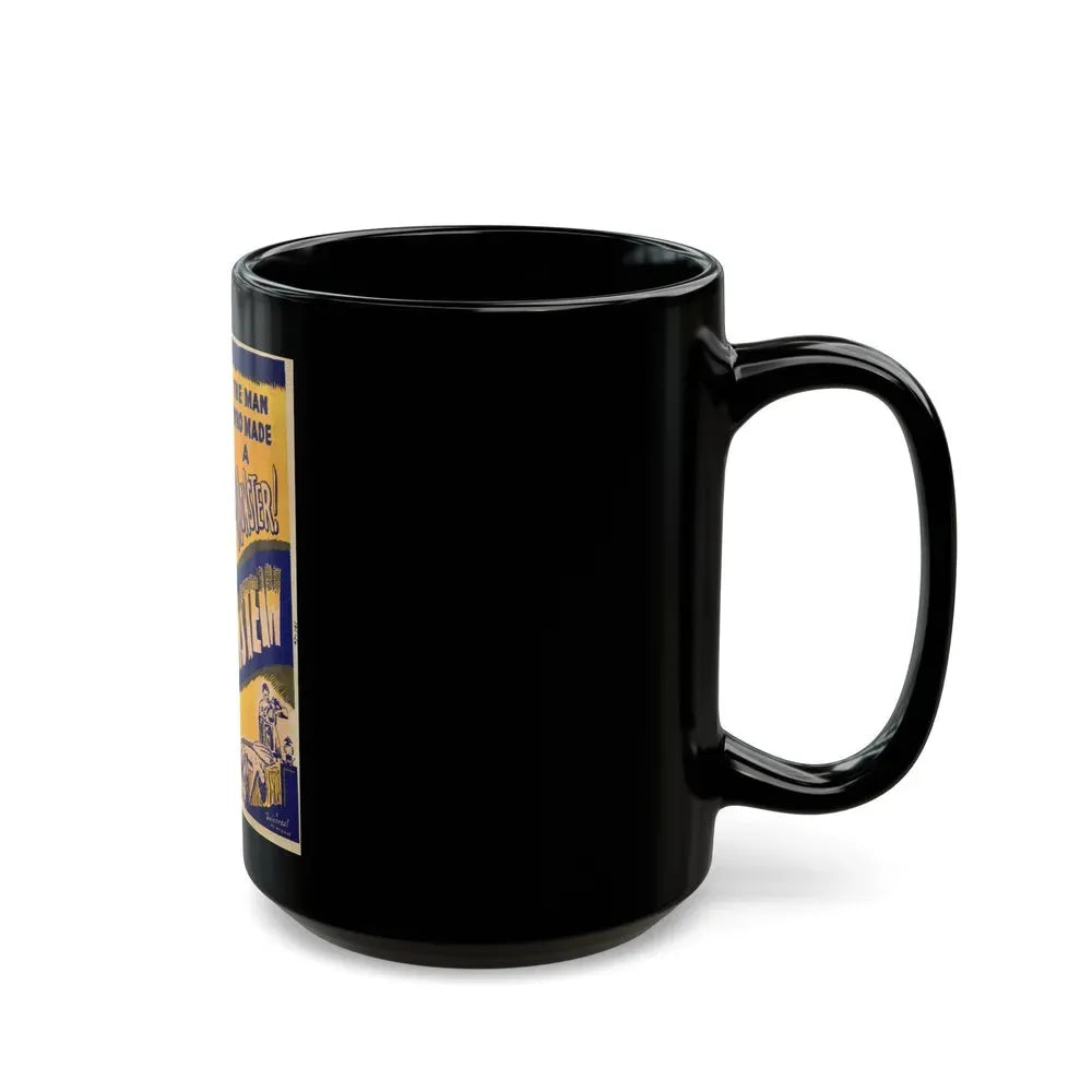 FRANKENSTEIN (3) 1931 Movie Poster - Black Coffee Mug - Go Mug Yourself