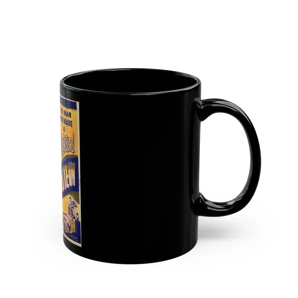 FRANKENSTEIN (3) 1931 Movie Poster - Black Coffee Mug - Go Mug Yourself