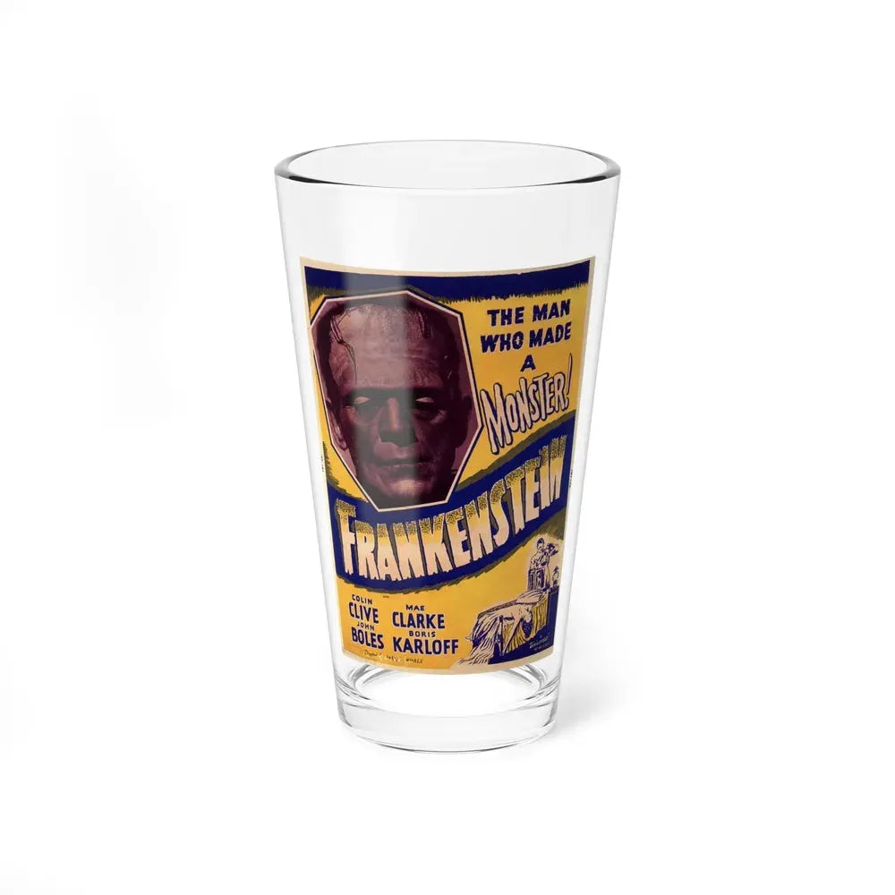 FRANKENSTEIN (3) 1931 Movie Poster - Pint Glass 16oz 16oz - Go Mug Yourself