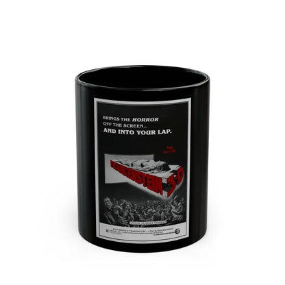 FRANKENSTEIN 3-D 1973 Movie Poster - Black Coffee Mug 11oz - Go Mug Yourself