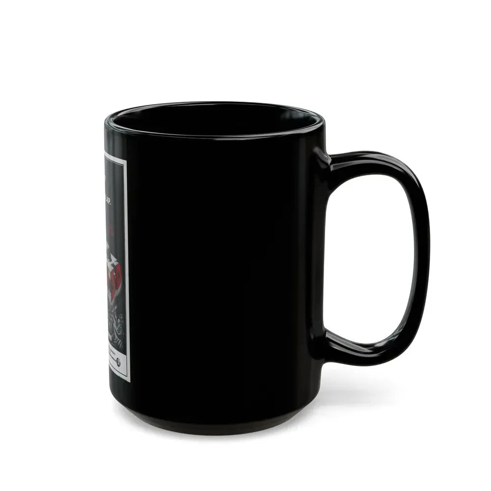 FRANKENSTEIN 3-D 1973 Movie Poster - Black Coffee Mug - Go Mug Yourself