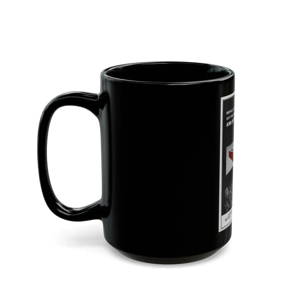 FRANKENSTEIN 3-D 1973 Movie Poster - Black Coffee Mug - Go Mug Yourself