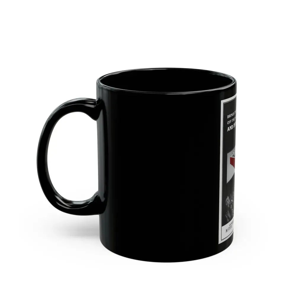 FRANKENSTEIN 3-D 1973 Movie Poster - Black Coffee Mug - Go Mug Yourself