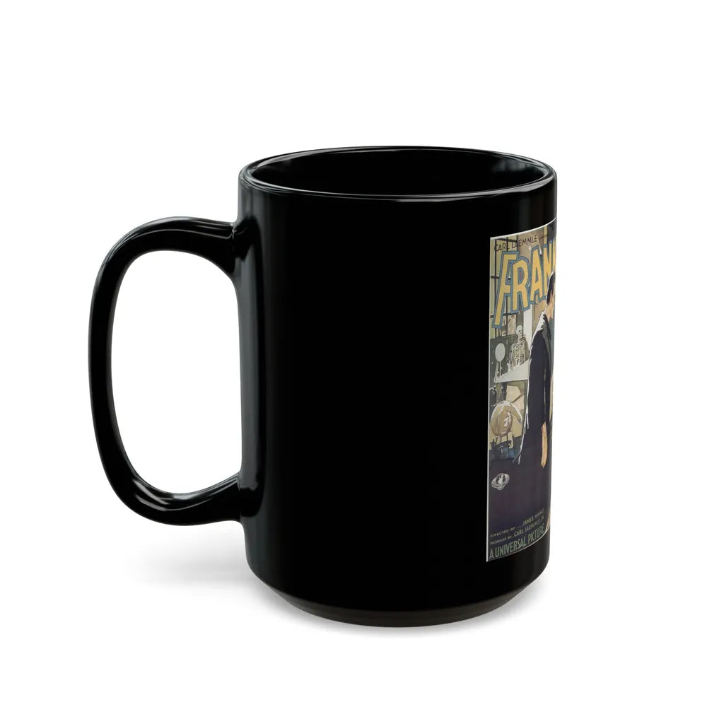 FRANKENSTEIN (4) 1931 Movie Poster - Black Coffee Mug-Go Mug Yourself