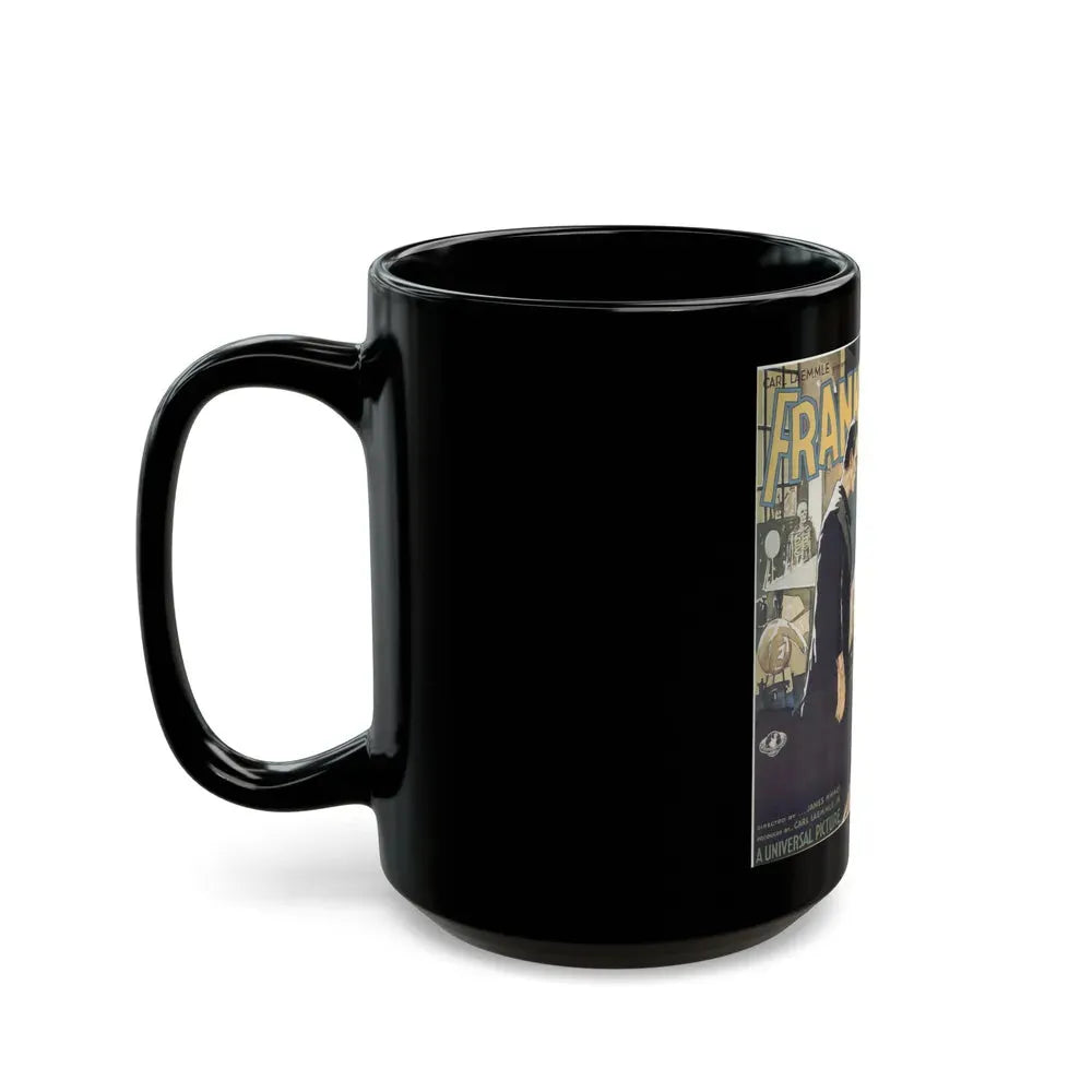 FRANKENSTEIN (4) 1931 Movie Poster - Black Coffee Mug - Go Mug Yourself