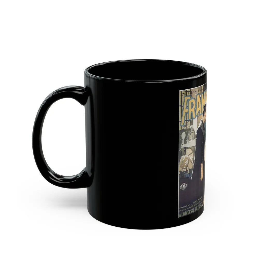 FRANKENSTEIN (4) 1931 Movie Poster - Black Coffee Mug-Go Mug Yourself