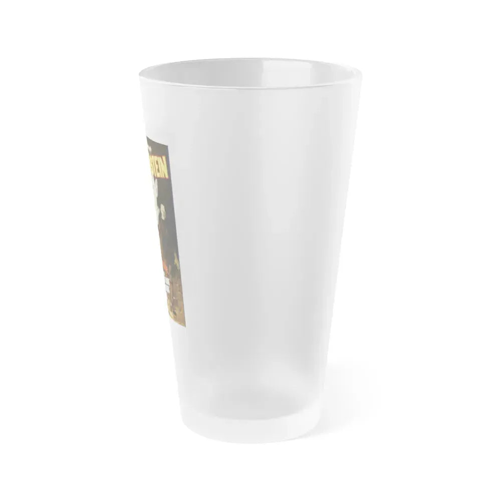 FRANKENSTEIN (5) 1931 Movie Poster - Frosted Pint Glass 16oz - Go Mug Yourself
