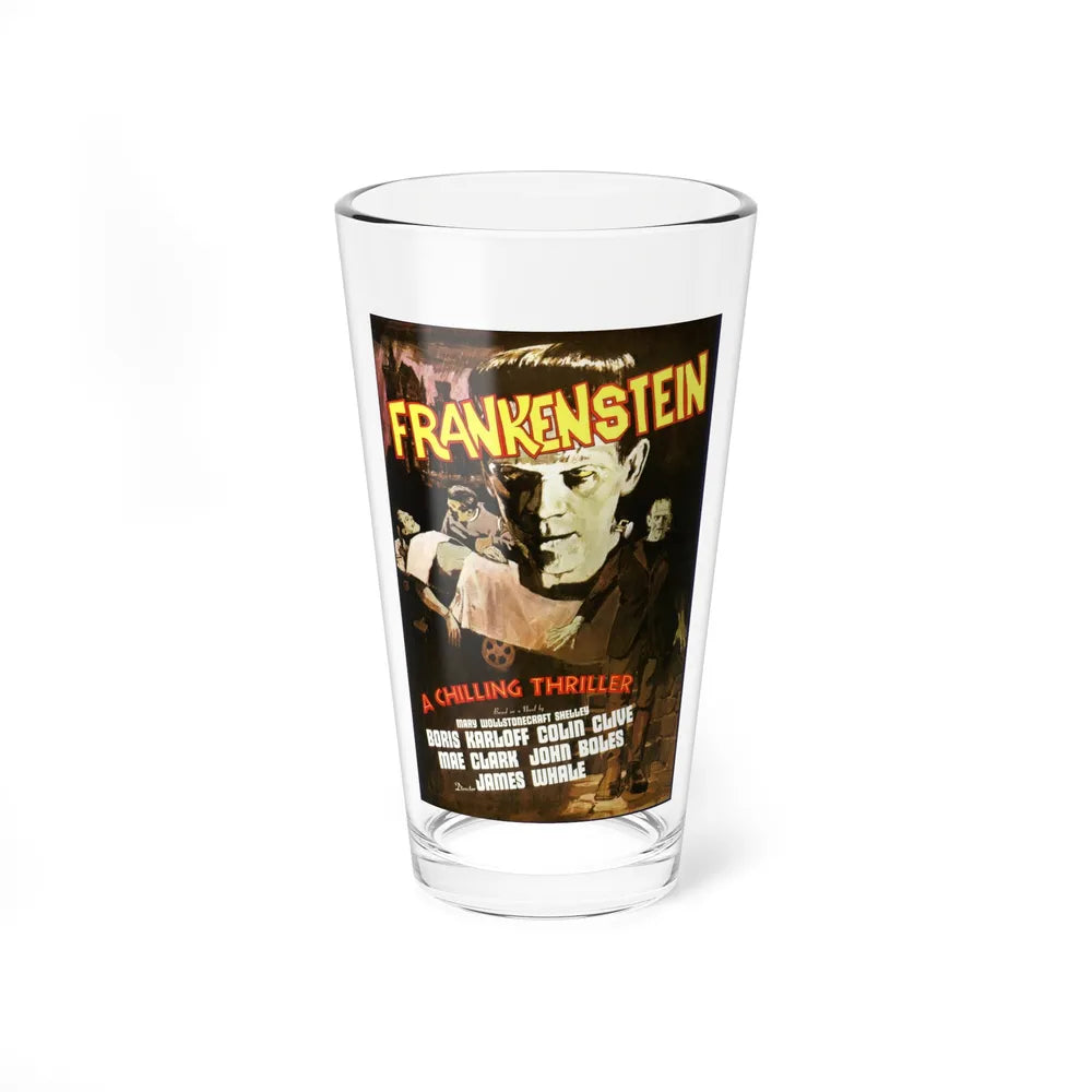 FRANKENSTEIN (5) 1931 Movie Poster - Pint Glass 16oz-16oz-Go Mug Yourself