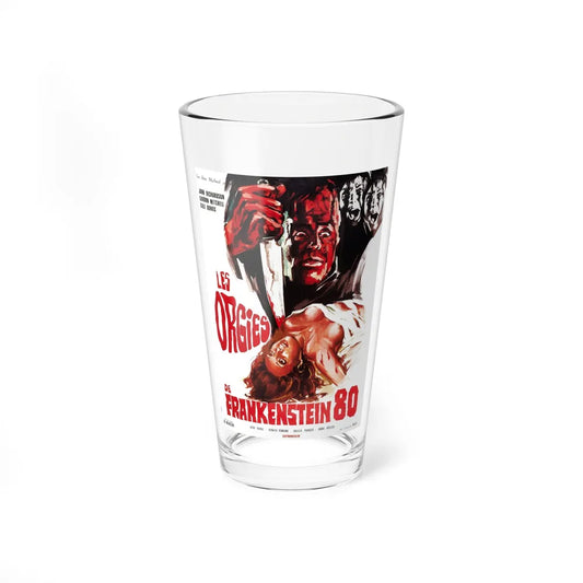 FRANKENSTEIN '80 (FRENCH) 1972 Movie Poster - Pint Glass 16oz-16oz-Go Mug Yourself