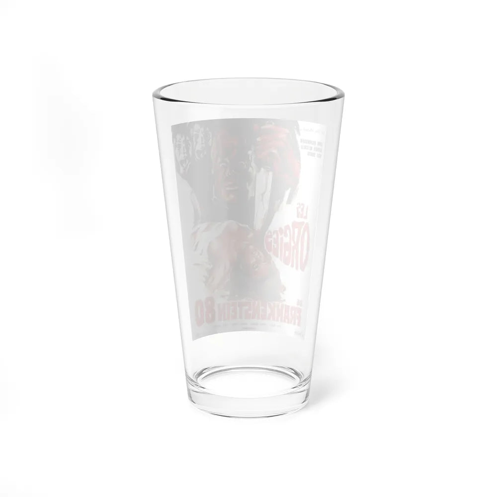 FRANKENSTEIN '80 (FRENCH) 1972 Movie Poster - Pint Glass 16oz-Go Mug Yourself