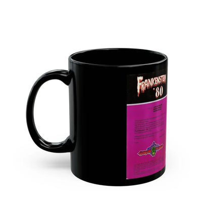 FRANKENSTEIN 80 (VHS COVER) - Black Coffee Mug-Go Mug Yourself