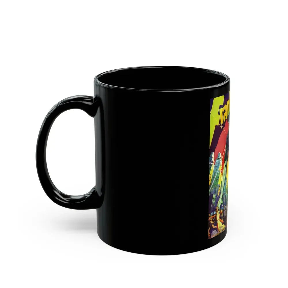 FRANKENSTEIN (ADVANCE) Movie Poster - Black Coffee Mug - Go Mug Yourself