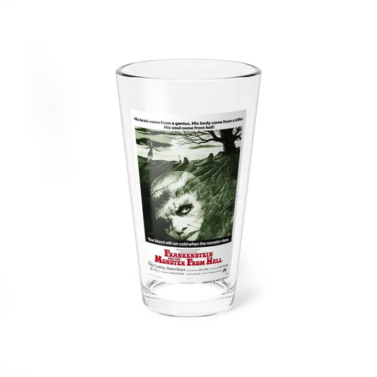 FRANKENSTEIN AND THE MONSTER FROM HELL (2) 1974 Movie Poster - Pint Glass 16oz-16oz-Go Mug Yourself