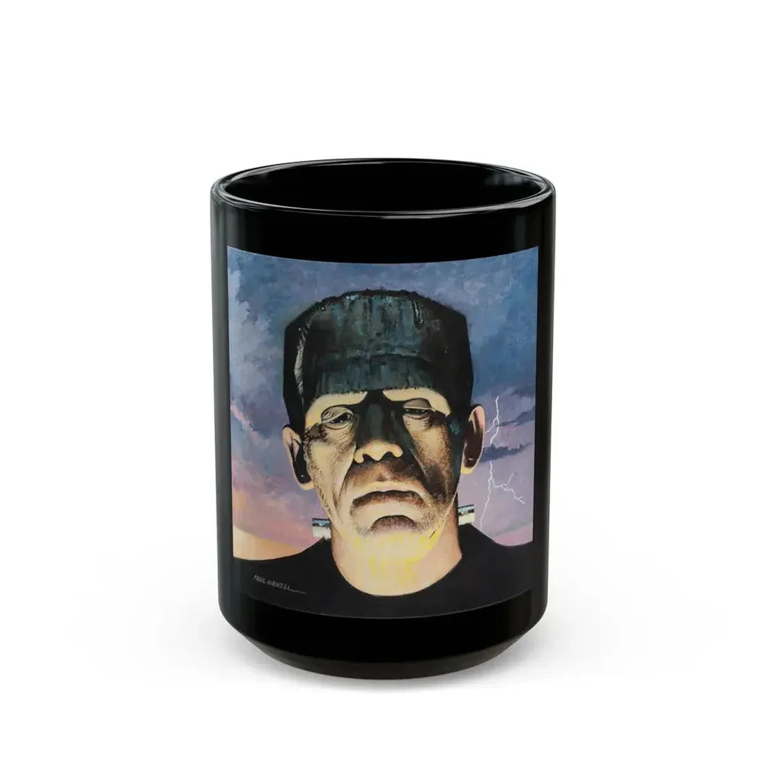 Frankenstein - Black Coffee Mug 15oz - Go Mug Yourself