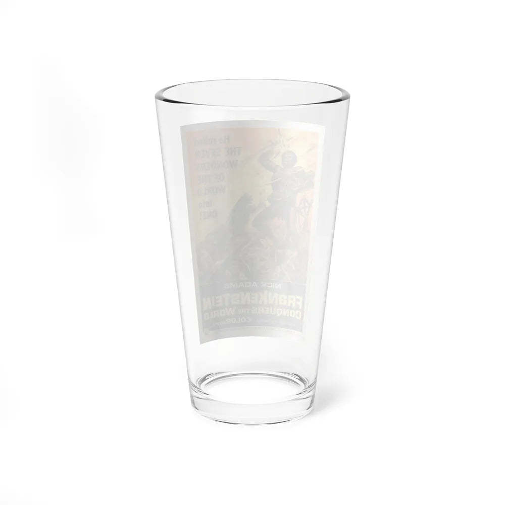 FRANKENSTEIN CONQUERS THE WORLD 1966 Movie Poster - Pint Glass 16oz-Go Mug Yourself