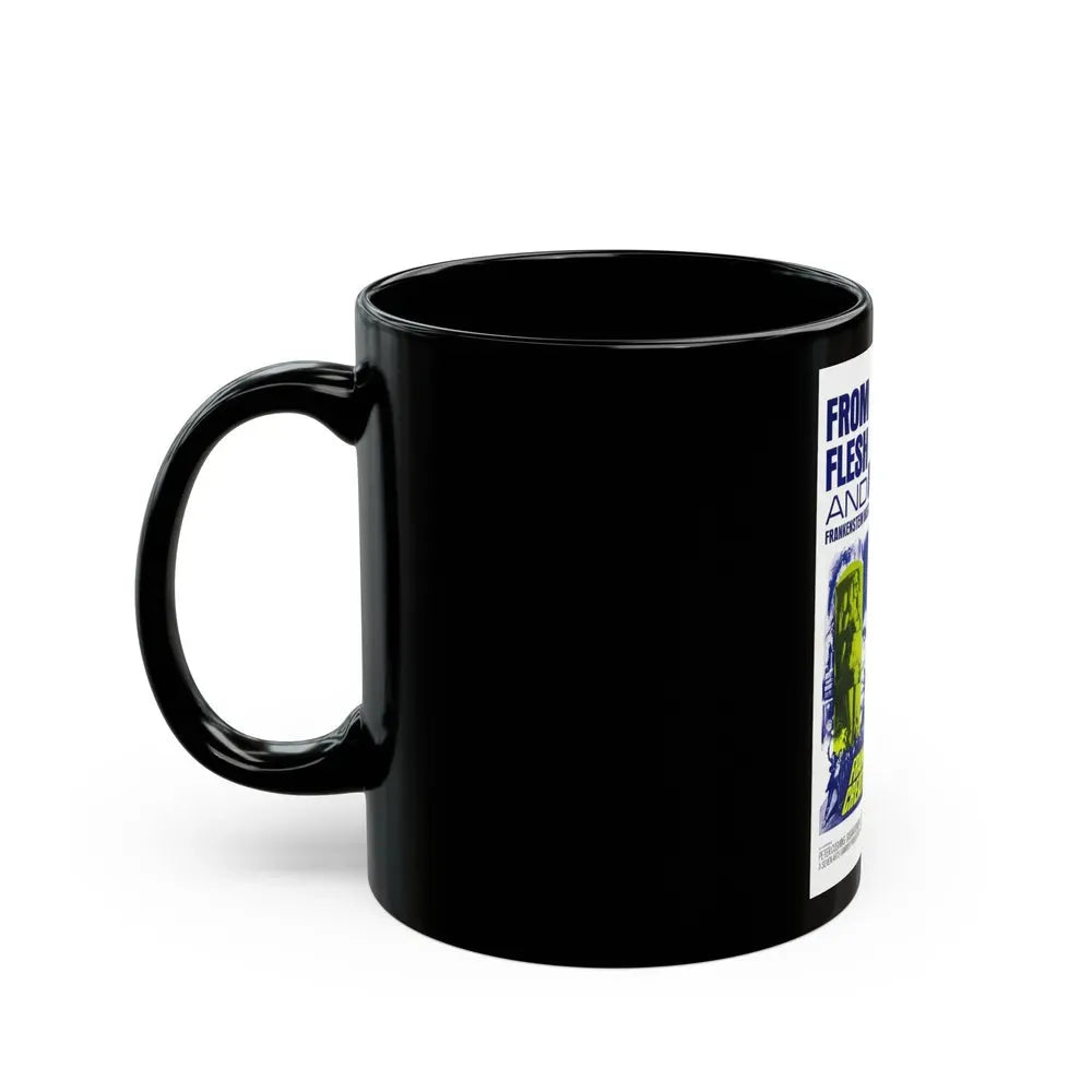 FRANKENSTEIN CREATED WOMAN 1967 Movie Poster - Black Coffee Mug - Go Mug Yourself
