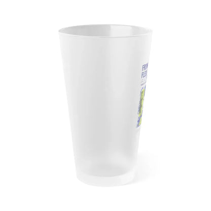 FRANKENSTEIN CREATED WOMAN 1967 Movie Poster - Frosted Pint Glass 16oz - Go Mug Yourself