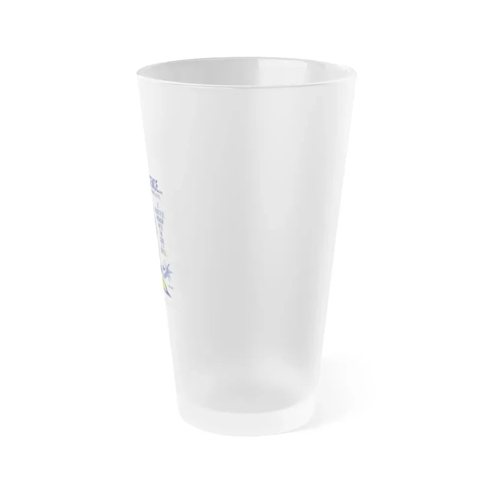 FRANKENSTEIN CREATED WOMAN 1967 Movie Poster - Frosted Pint Glass 16oz - Go Mug Yourself