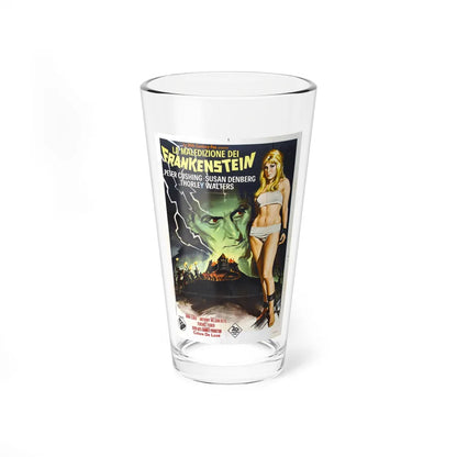 FRANKENSTEIN CREATED WOMAN (2) 1967 Movie Poster - Pint Glass 16oz-16oz-Go Mug Yourself