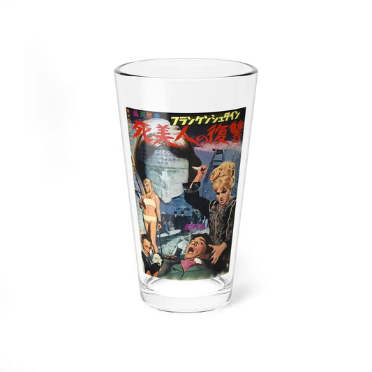FRANKENSTEIN CREATED WOMAN (ASIAN) 1967 Movie Poster - Pint Glass 16oz 16oz - Go Mug Yourself