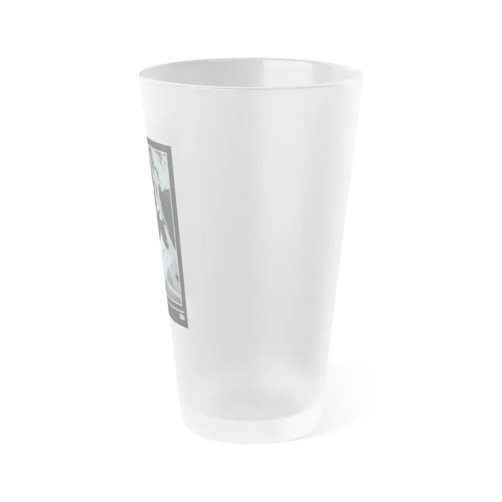 FRANKENSTEIN CREATED WOMAN (FRENCH) 2 1967 Movie Poster - Frosted Pint Glass 16oz - Go Mug Yourself