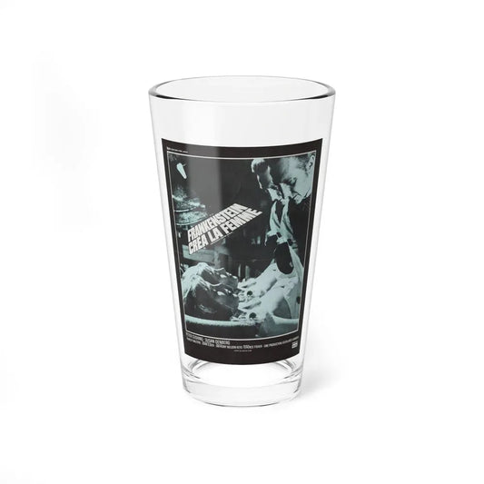 FRANKENSTEIN CREATED WOMAN (FRENCH) 2 1967 Movie Poster - Pint Glass 16oz 16oz - Go Mug Yourself