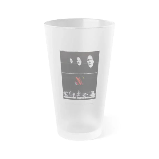 FRANKENSTEIN MUST BE DESTROYED (2) 1969 Movie Poster - Frosted Pint Glass 16oz 16oz Frosted - Go Mug Yourself