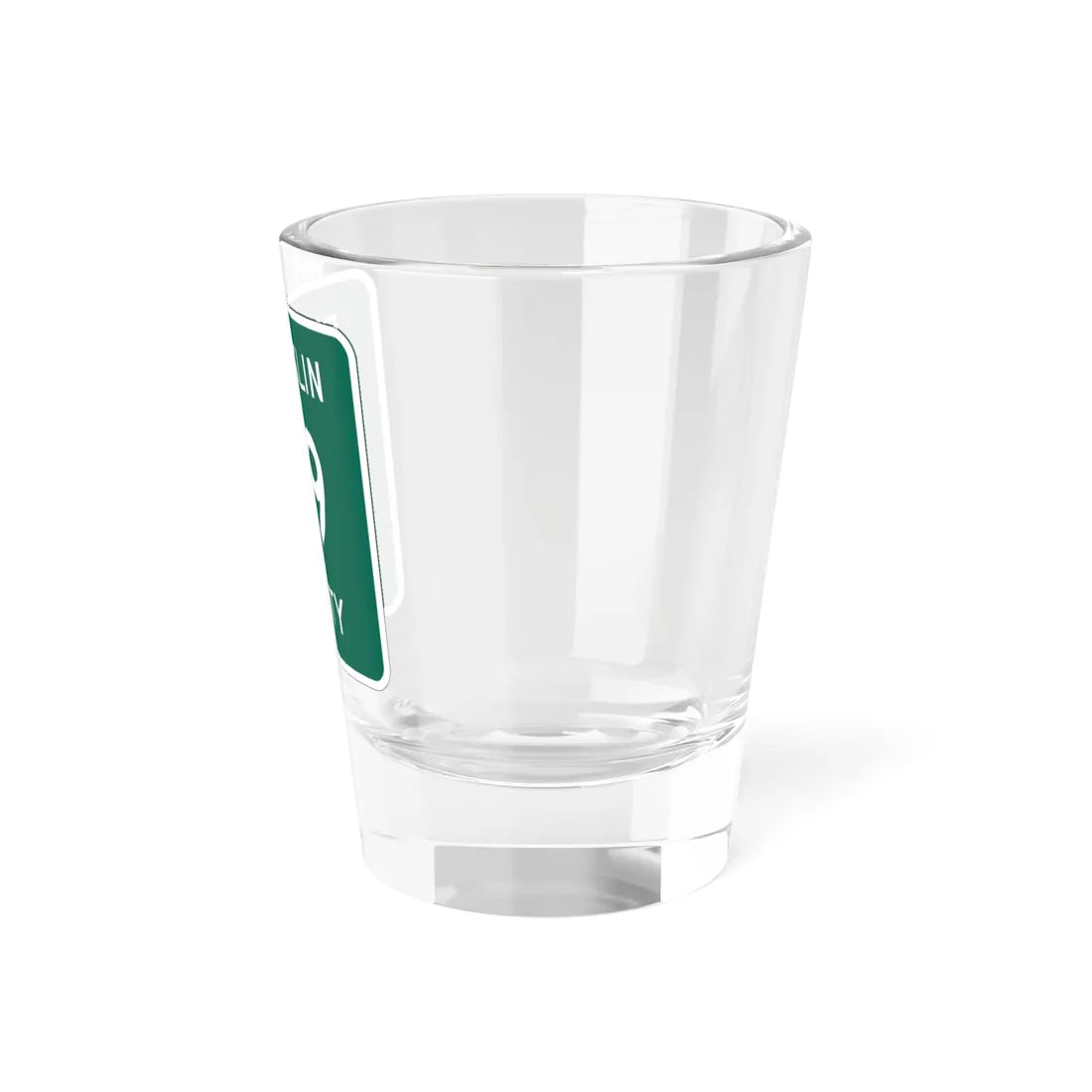 Franklin County 29 NY (New York) (Road Sign) Shot Glass 1.5oz - Go Mug Yourself