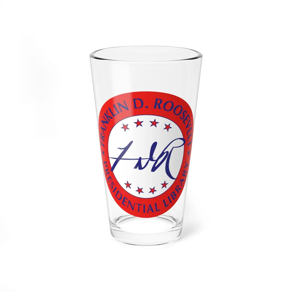 Franklin D Roosevelt Presidential Library - Pint Glass 16oz-16oz-Go Mug Yourself