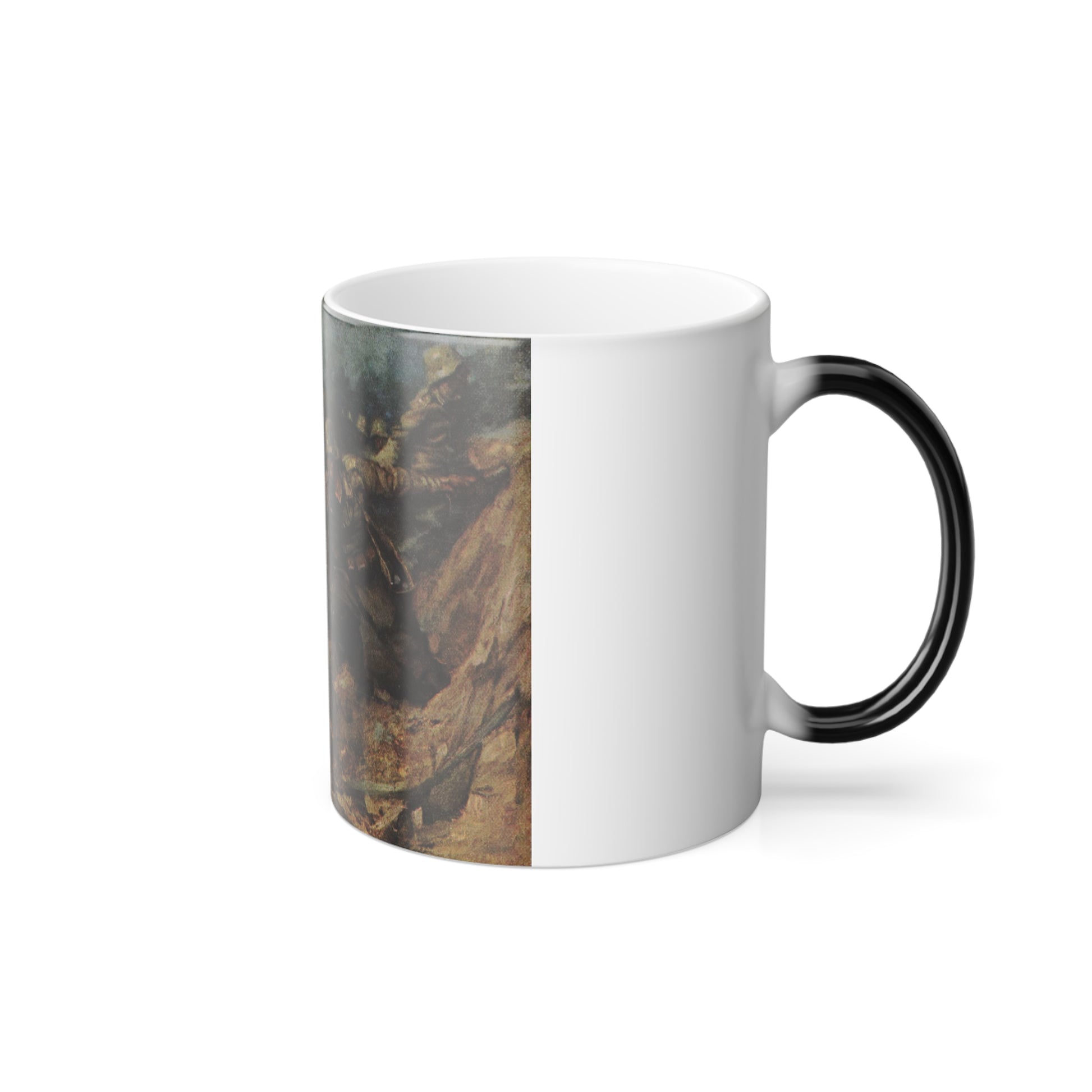 Franz Eichhorst (1885-1948) German defensive trench - Color Changing Mug 11oz-Go Mug Yourself