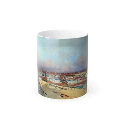 Franz Kopallik (1860-1931) View of Moscow - Gouache, Watercolour and Ink on Paper - Color Changing Mug 11oz Default Title 11oz - Go Mug Yourself