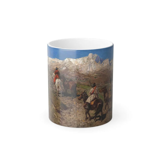 Franz Roubaud (1856-1928) Cossacks - Color Changing Mug 11oz 11oz - Go Mug Yourself