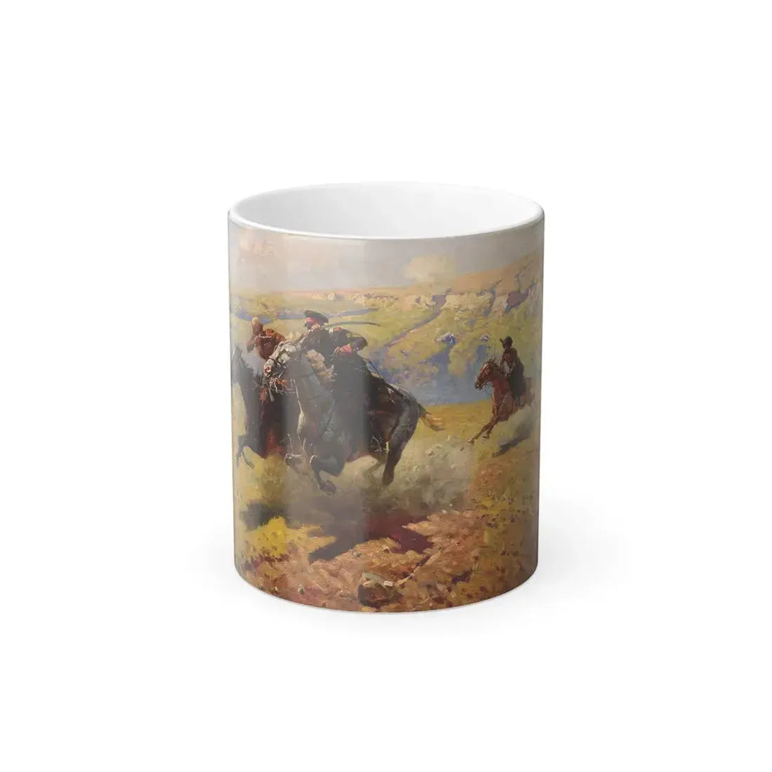 Franz Roubaud (1856-1928) Duel - Color Changing Mug 11oz 11oz - Go Mug Yourself