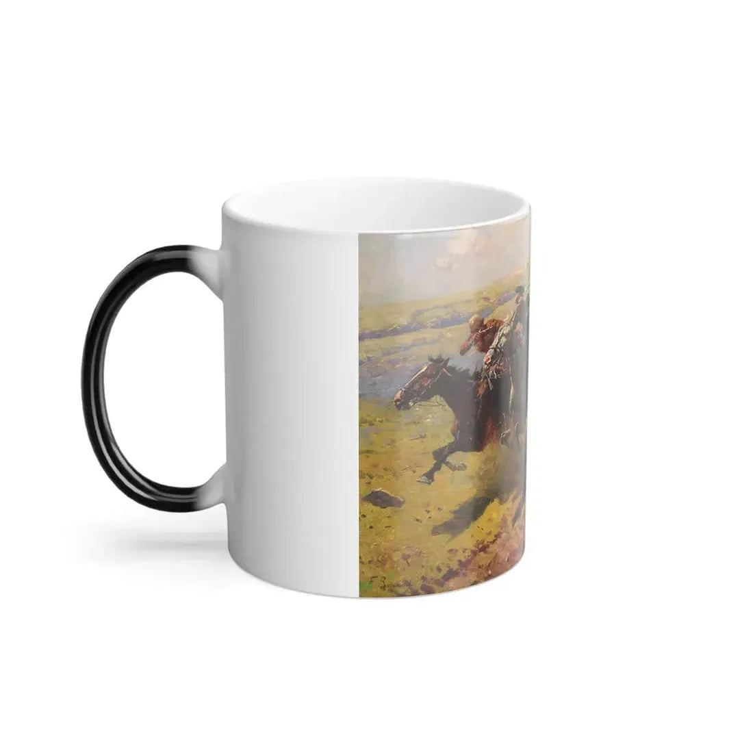 Franz Roubaud (1856-1928) Duel - Color Changing Mug 11oz - Go Mug Yourself