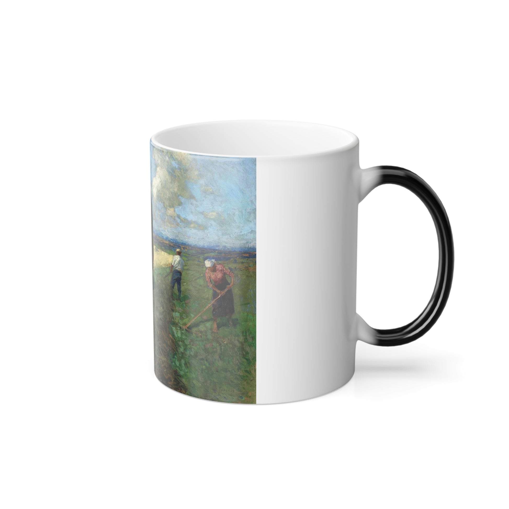 Franz Roubaud (1856-1928) The Hay Cart - Color Changing Mug 11oz-Go Mug Yourself