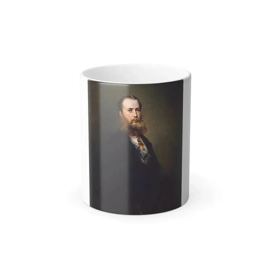 Franz Xaver Winterhalter (1805-1873) Portrait of Emperor Maximilian I of Mexico - 1864 - Color Changing Mug 11oz Default Title 11oz - Go Mug Yourself