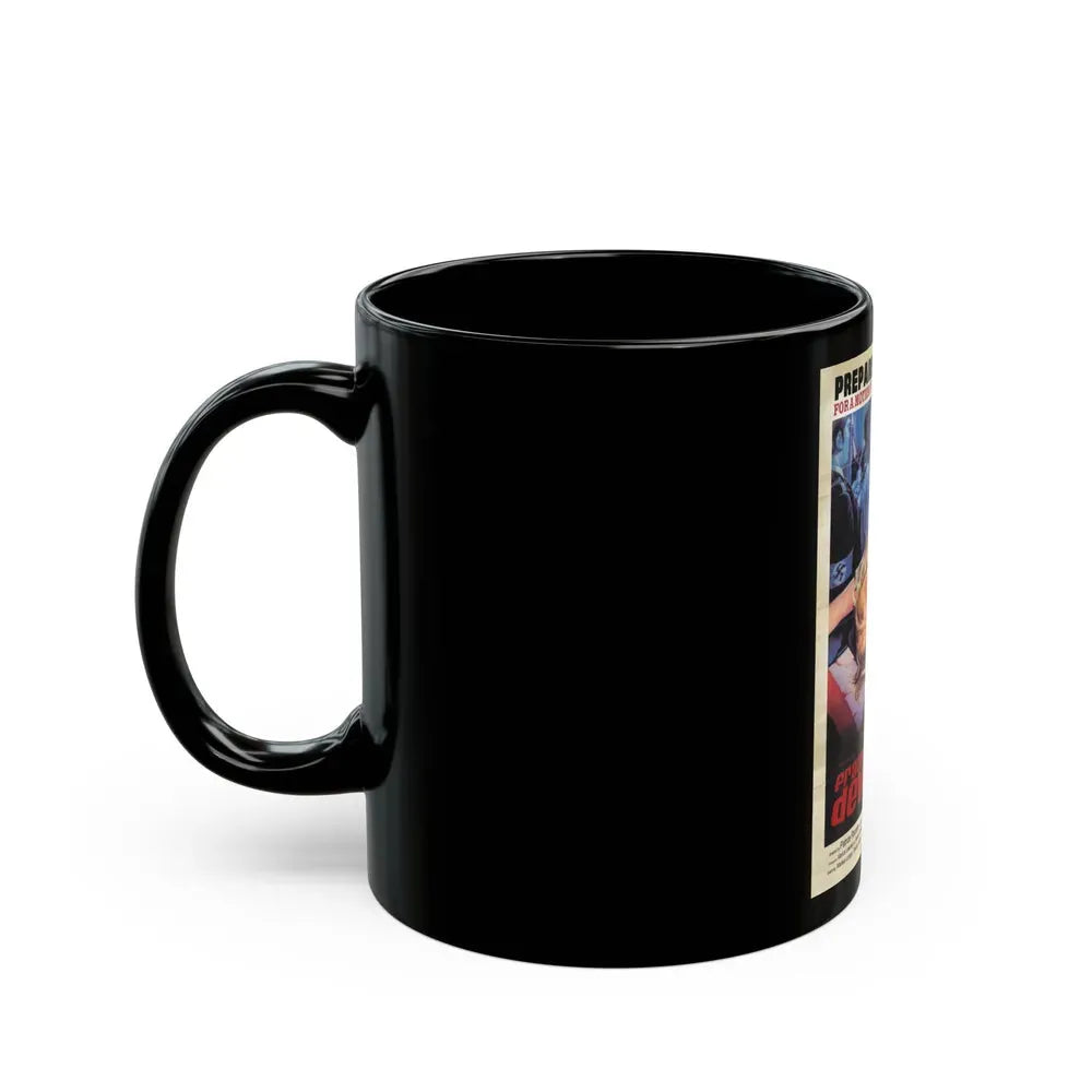 FRAULEIN DEVIL (ELSA FRAULEIN SS) RETRO Movie Poster - Black Coffee Mug - Go Mug Yourself