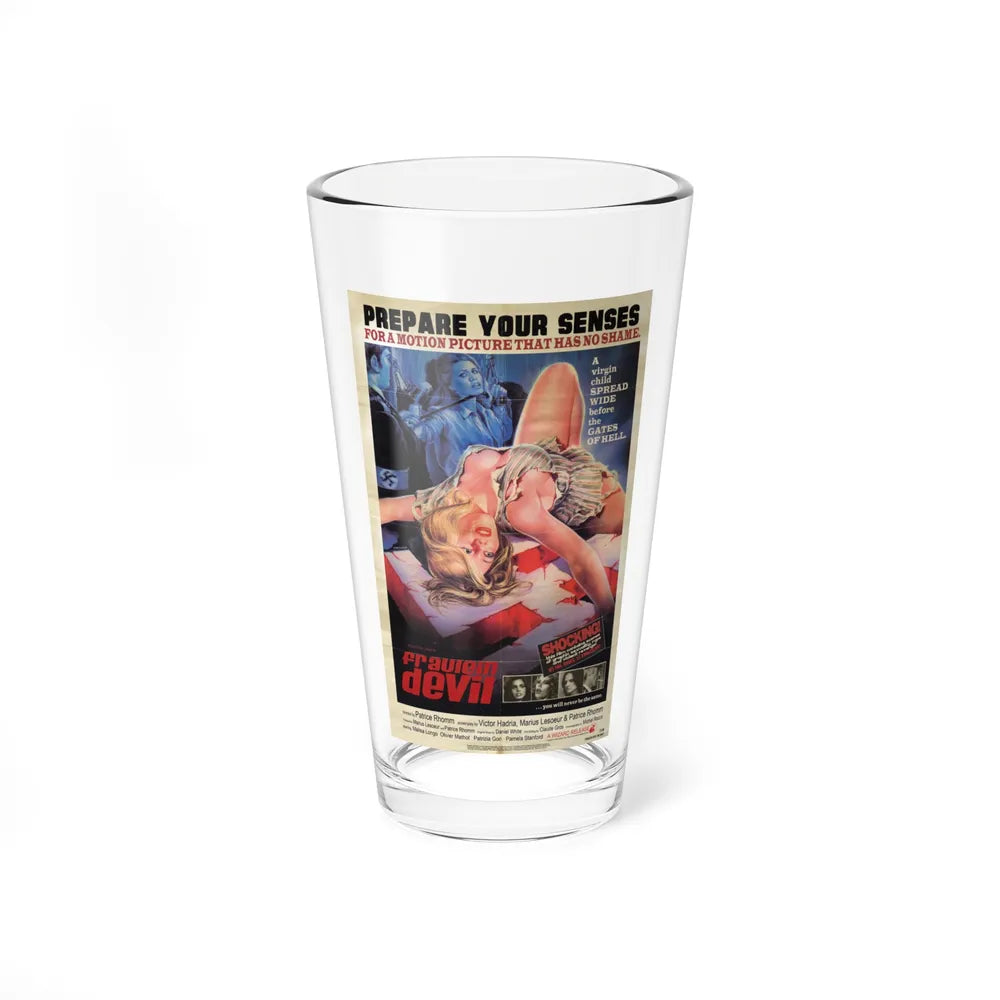 FRAULEIN DEVIL (ELSA FRAULEIN SS) RETRO Movie Poster - Pint Glass 16oz-16oz-Go Mug Yourself