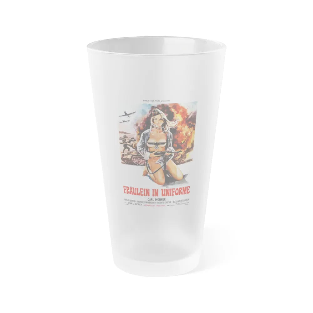 FRAULEINS IN UNIFORM (EINE ARMEE GRETCHEN) 2 Movie Poster - Frosted Pint Glass 16oz-16oz-Frosted-Go Mug Yourself